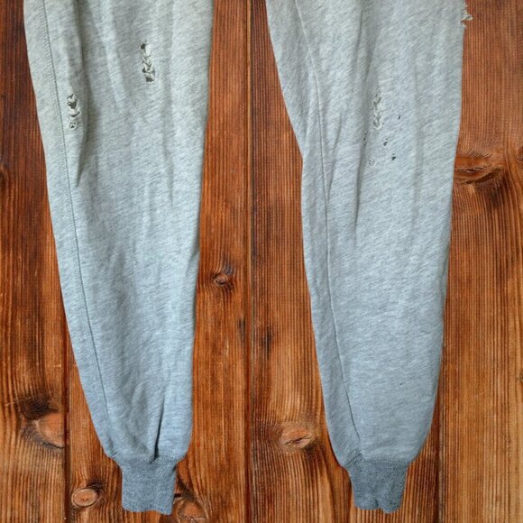 n:PHILANTHROPY Women's Small Gray Distressed Joggers Pants Sweatpants Athletic - Picture 5 of 7